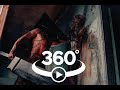 Pyramid Head from Silent Hill walking around  360VR panorama