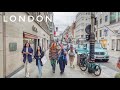 Mayfair London Walking Tour | London Summer Streets Walk | Central London View | London City Walk 4K
