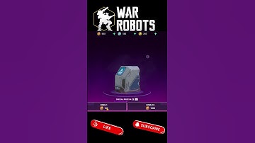 100 coin opening #warrobots #warrobot #robotgame #wr
