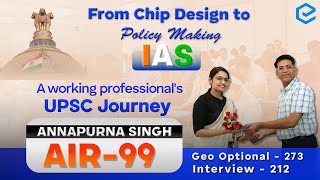 From Chip Design to Policy Making | ⁠⁠Toppers' Talk | Annapurna Singh (AIR-99), UPSC CSE 2023