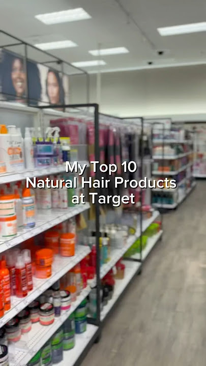 My Top 10 Natural Hair Products at Target | michelle faleese #fyp #foryou #viral #target #curlyhair