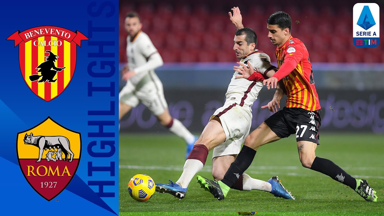 Benevento 0 0 Roma Neither Side Break The Deadlock In Goalless Draw Serie A Tim Youtube