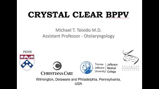 Crystal Clear BPPV 1 hour 2020 by Michael Teixido MD 4,084 views 3 years ago 59 minutes