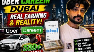 Dubai Uber & Careem Earnings 2026 | Complete Guide for New Drivers | How I Work & Earn Daily