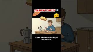 Finnish Breakfast Vocabulary ☕🍞 Learn Finnish with Matti! #shorts