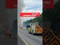 Car carrying fireworks catches fire on Tennessee highway