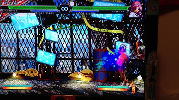 KOFXIII Athena anti-roll option select