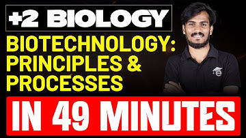 Plus Two Biology | Biotechnology: Principles and Processes Summary | Eduport Plus Two