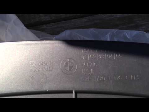 Замена воздушного фильтра двигателя BMW X5 E70 restyle
