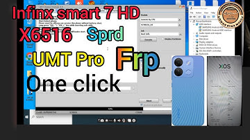infinix smart 7 (x6517/ x6516) frp bypass & unlock umt dongal 100% working 2024✅ Star Mobile Tech