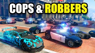 GTA 5 COPS AND ROBBERS GAME MODE! (COPS N CROOKS)