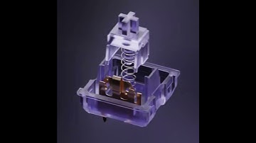 Tiny plastic and metal pieces work together | blender 3D