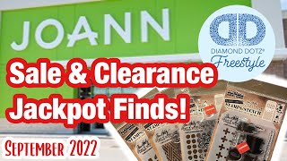 Joann Haul | Sale and Clearance JACKPOT finds | September 2022