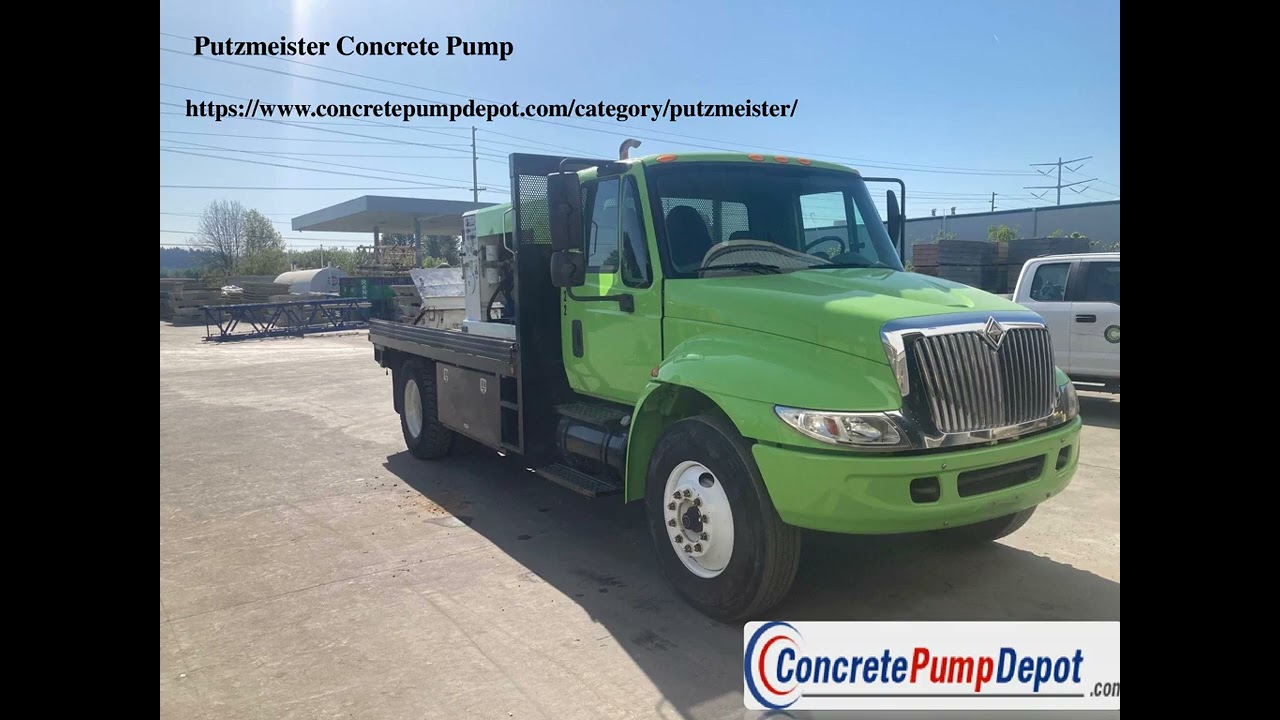 Used Concrete Pumps from Putzmeister, concretepumpdepot