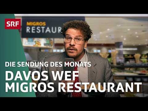 Live from: Davos Migros Restaurant with Moritz Schädler | Satire | The Show of the Month | SRF