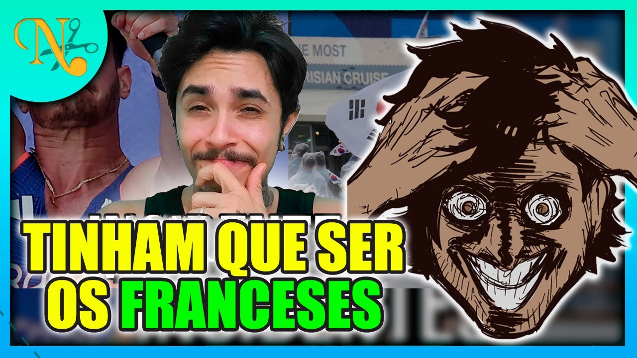 COMO A FRANÇA DESTRUIU AS OLIMPÍADAS - React Os incidentes bizarros das Olimpíadas @OCanaldoPcini