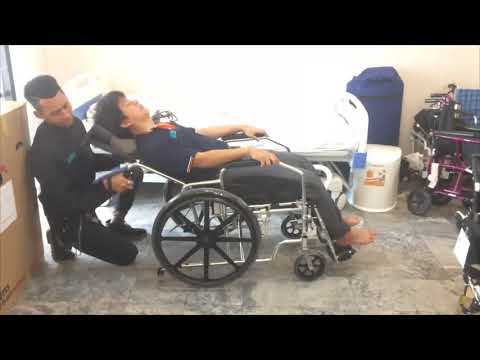 สาธิตวิธีการใช้งาน การประกอบ Wheelchair รถเข็นปรับนอน นั่งถ่ายในตัว  รุ่น BED-02