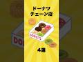 おすすめドーナツチェーン店4選【ゆっくり解説】
