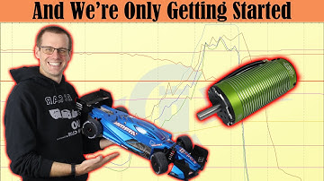 Castle 1721 2400Kv Pulls INCREDIBLE Current - Reviewing the Data Log on a Conservative Run