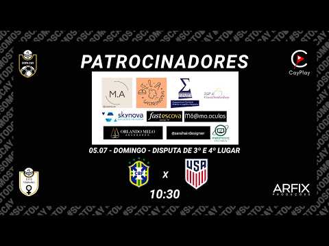 BRASIL x USA - COPA CAY | FEMININO (3º LUGAR)