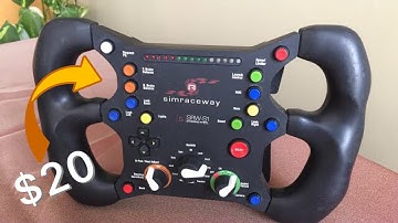 This $20 SRW-S1 Racing Wheel just started a new hobby for me!