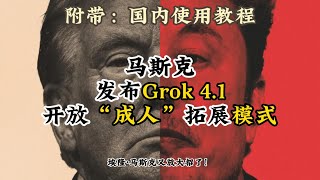Grok 4 1彻底放飞了 官方成人模式解锁 深度硬核测评 附国内一