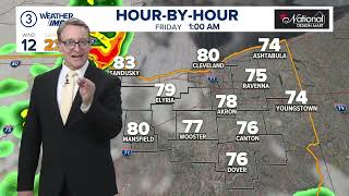 Greater Cleveland Weather Forecast | Storms tonight; a pleasant Friday to come