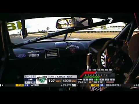 V8 Supercars : James Courtney Onboard Lap (Race 1 ...