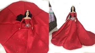 DIY Barbie Prom Dress.Celebrity style 