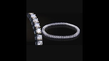 ||Making of Tennis Bracelet in Matrix 9 ||Bracelet Tutorial ||Matrix Design ||Jewellery Cad Design