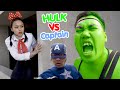 Superheroes VIETNAM - Part 5 | Các siêu anh hùng đại chiến với nhau | HuLk vs Captain American