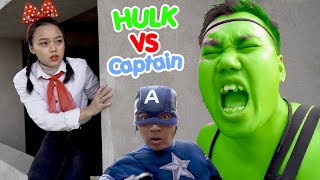 Superheroes VIETNAM - Part 5 | Các siêu anh hùng đại chiến với nhau | HuLk vs Captain American