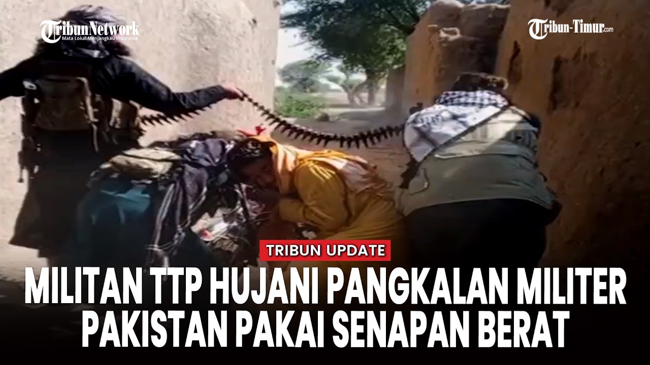 Serangan Brutal TTP! Pangkalan Militer Pakistan di Bannu Digempur Senjata Berat