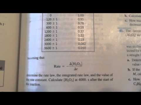Using ti83 to calculate linear regression for kinetics problemg