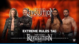 Edge and Christian vs The Young bucks - DREAM MATCH - Quarterfinal 2 world tag tournament #wwe #aew