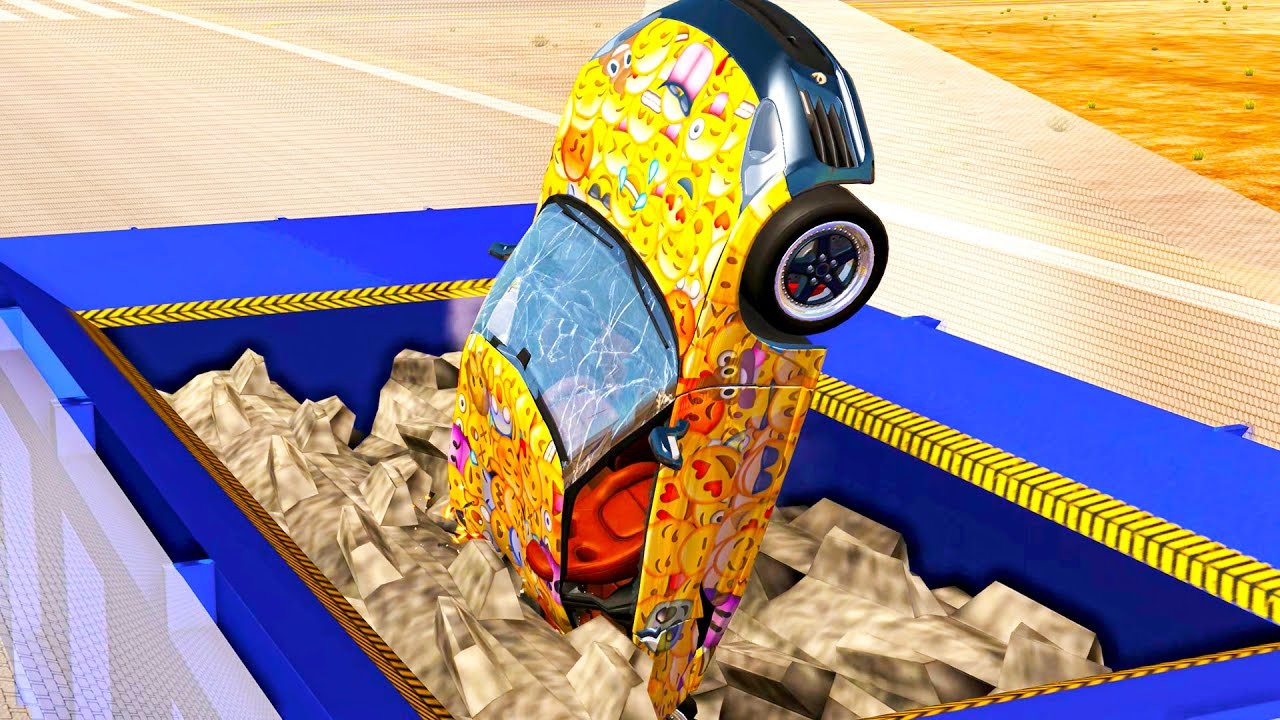 crashes on air BeamNG Drive – Destruction Madness #1