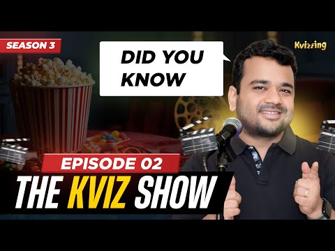 The KViz Show S3E2: Movies Quiz II Kumar Varun II Quiz II Quiz Show II Quizzing II Trivia
