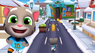 Football TOM runs 🏃🏻🏃🏻 in SNOWBOARD World (Must Watch) #236 screenshot 5