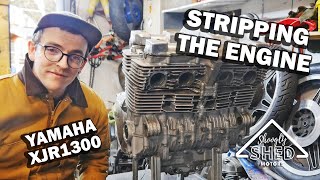 Stripping a XJR1300 engine! Yamaha XJR 1300 Shoogly Shed Motors