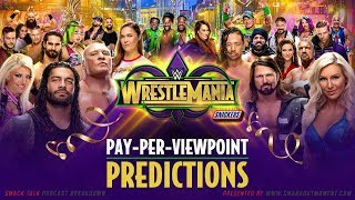 WWE WRESTLEMANIA 34 PPV Event Match Card and Predictions Rundown
