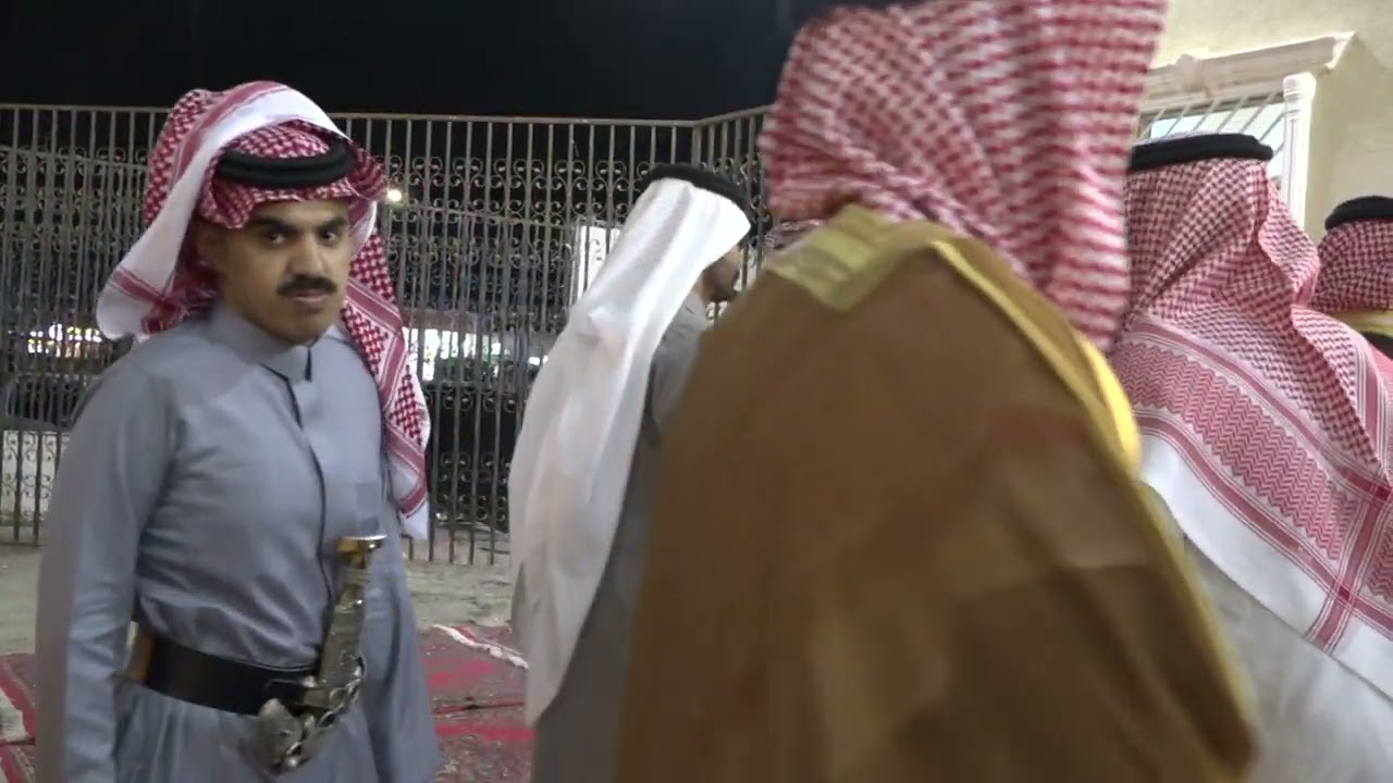 حفل الشيخ ماضي بن متلع الحليو ال غانم الفهري بمناسبة زواج ابنه سعد