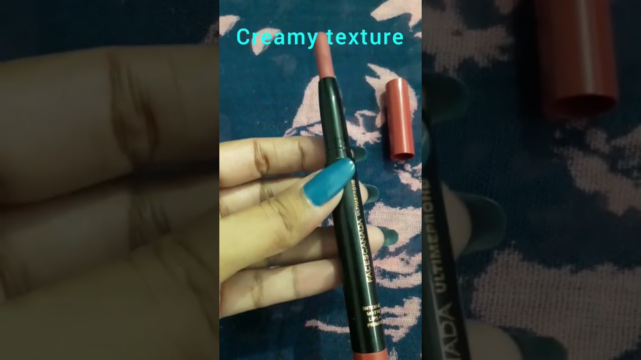 Faces Canada lipstick review and swatch | UltimatePro HD Intense Matte Lips + Primer | Perfection 01