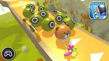 Action Balls: Gyrosphere Race - Gameplay Walkthrough Part 47 - Basic Game To Play (iOS, Android)