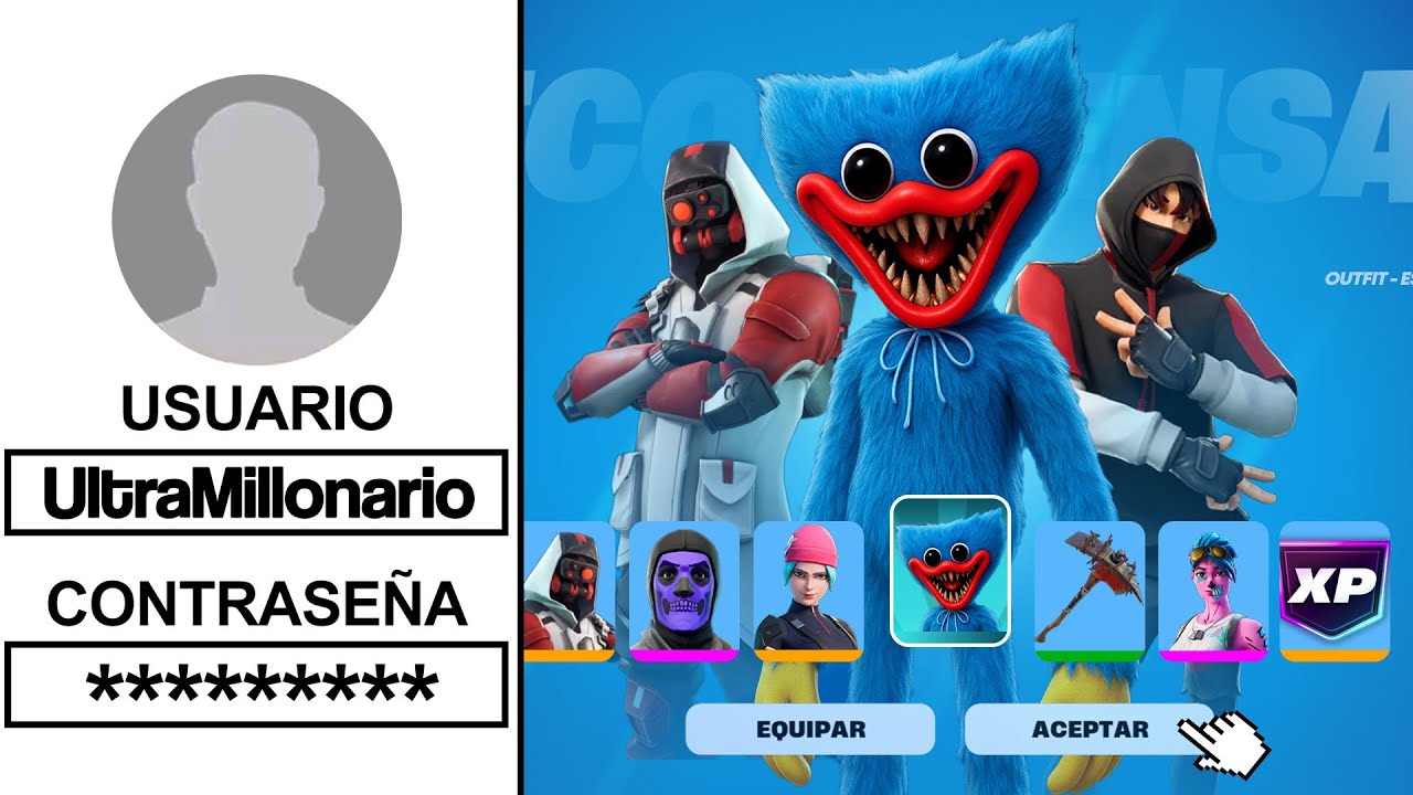 Descubrí una cuenta de 100.000€ en Fortnite!