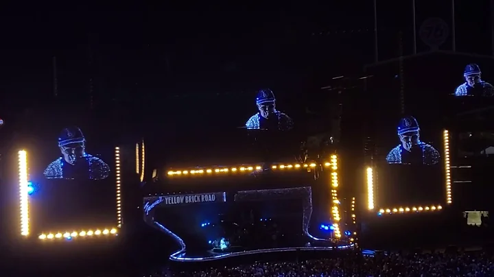 Elton John - Your Song: live at Dodger Stadium, Los Angeles