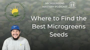 Greener Harvest Seeds: Setting the Standard for Quality Microgreens Seeds