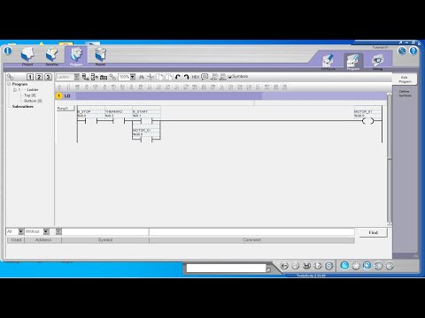 Tutorial 01 - Προγραμματισμός PLC με χρήση της γλώσσας Ladder