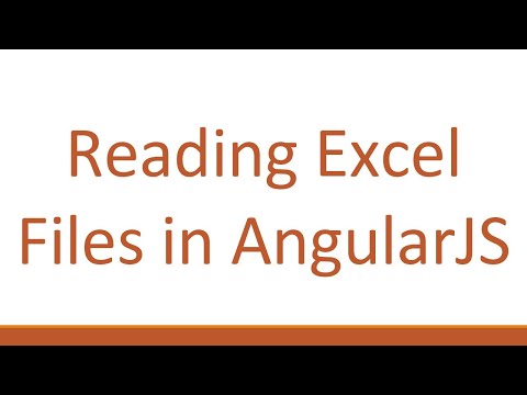 Reading Excel Files in AngularJS