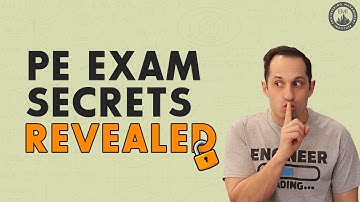 Secrets to Passing the PE Exam