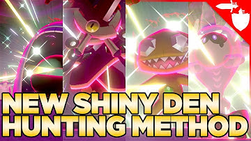 How to Hunt for a 100% Shiny Max Raid Den in Pokemon Sword and Shield *UPDATED*